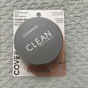 NWT Covergirl Clean Invisible Loose Powder 110 Translucent Light